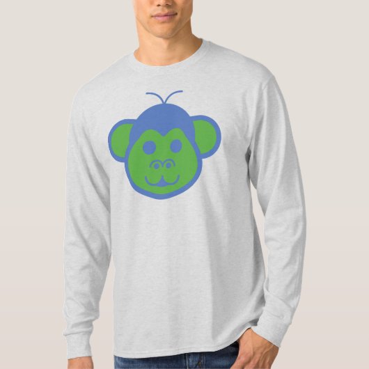 Alimon (Alien Monkey) Long Sleeve T-Shirt Tシャツ (正面)