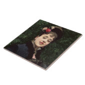 Aline Massonの芸術家のモデル(パネルの油) タイル (側面)