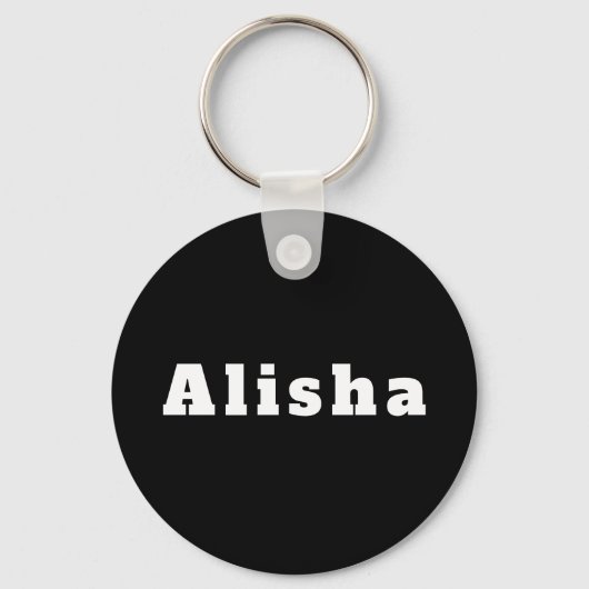 Alisha キーホルダー (正面)