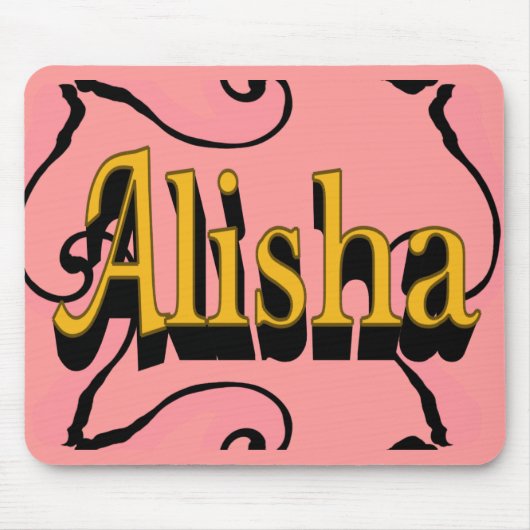 Alisha マウスパッド (正面)