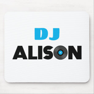 Alison DJ マウスパッド