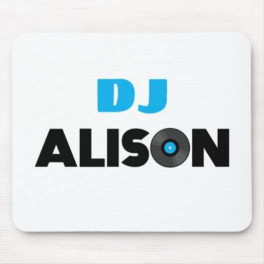 Alison DJ マウスパッド (正面)