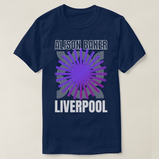 Alisson Becker Liverpool and Brazil player Tシャツ (デザイン正面)
