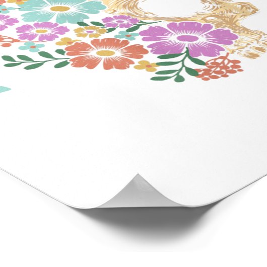 Alive Out Of Ste Skull Quote  ポスター (角)