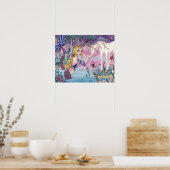 Aliya – マーメイド&ユニコーンのポスター ポスター (キッチン)