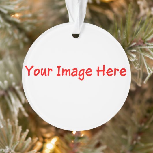 Aliyahのカスタム画像をテキストに変換する オーナメント (ツリー)