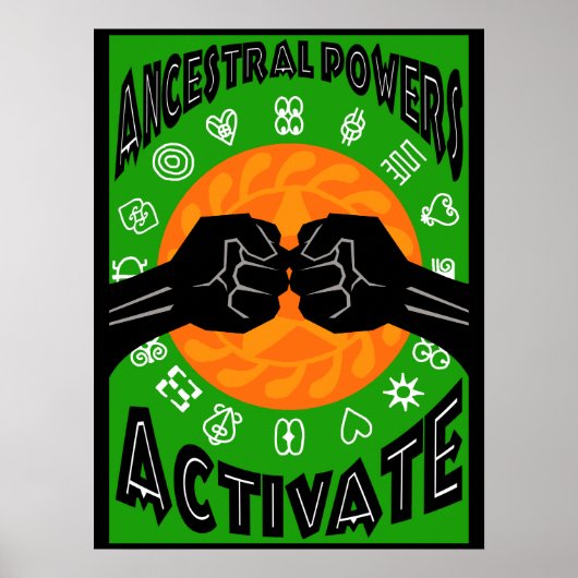 ALKEBULAN – 先祖のパワーがアクティブ ポスター (正面)