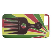 ALKEBULAN - 平和の拳 アフロコーム Case-Mate iPhoneケース (裏面(横))