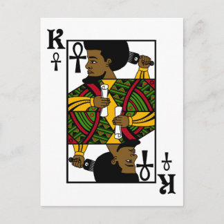 ALKEBULAN – 黒い王 ポストカード