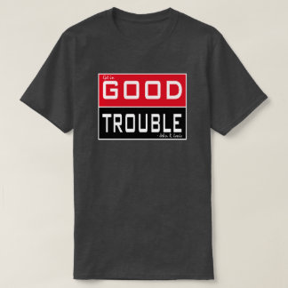 ALKEBULAN - GOOD TROUBLE （赤と黒） Tシャツ