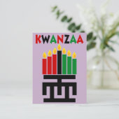 ALKEBULAN - KWANZAA 7つの主義 ポストカード (スタンド正面)