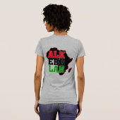 ALKEBULAN - LETTERS & LAND v3 Tシャツ (裏面フル)