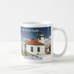 Alkiポイント灯台、ワシントン州のマグ コーヒーマグカップ