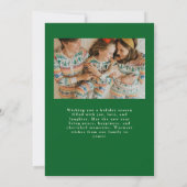 All のまわりに Merry Christmasカラフル Photo Card 招待状 (裏面)