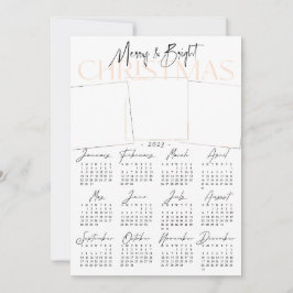 All モダン in One 3 Photo & 2023カレンダー休日 シーズンカード