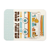 All Aboard for Rad Waves マグネット (横)