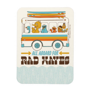 All Aboard for Rad Waves マグネット