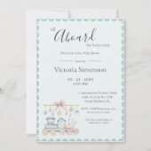 All Aboard the Baby Train Baby Shower (正面)