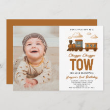 All Aboard Vintage Train 2nd Birthday party