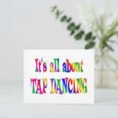 All Aboutタップ踊り ポストカード (スタンド正面)