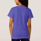 All About体操タイポグラフィinターコイズ Tシャツ (裏面)