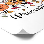 All About秋予防Thanksgiving秋ナース ポスター (角)