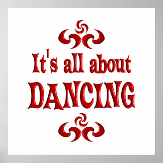 ALL ABOUT踊り ポスター