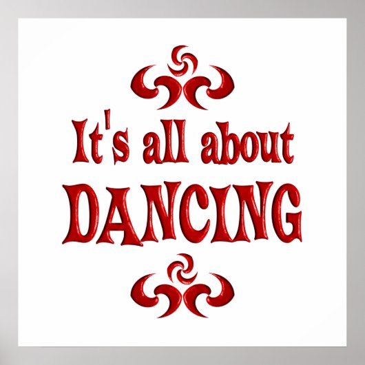 ALL ABOUT踊り ポスター (正面)
