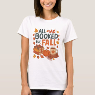 All about books｜Autumn reads｜Fall reading png｜Fall Tシャツ