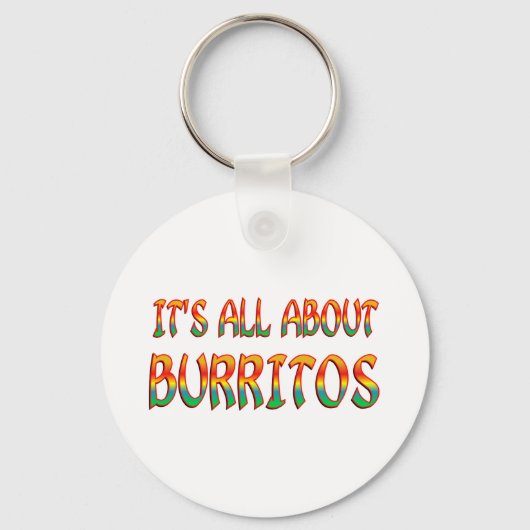 All About Burritos キーホルダー (正面)