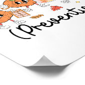 All About Fall Prevention Slp Ot Pt Pumpkin Autumn ポスター (角)
