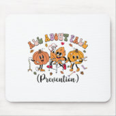 All About Fall Prevention Thanksgiving Fall Nurse  マウスパッド (正面)