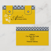 All About Leather Business Card 名刺 (正面/裏面)