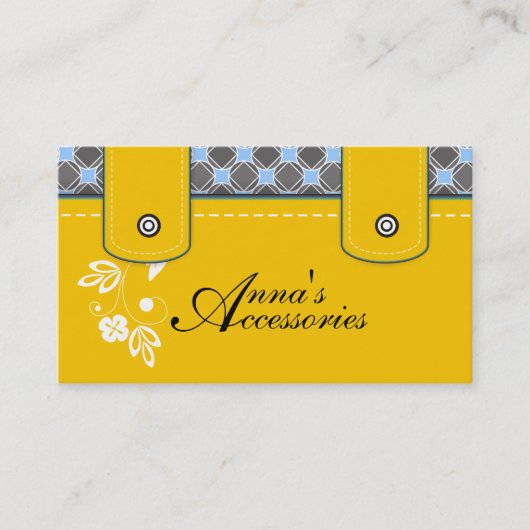 All About Leather Business Card 名刺 (正面)