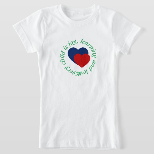 all about love tシャツ (レイダウン)