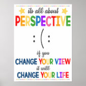 All About Perspective Rainbow Classroomポスター ポスター (正面)