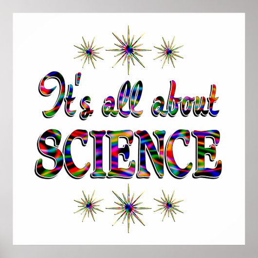 ALL ABOUT SCIENCE ポスター (正面)