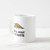 All About That Baste Fitted Modern Style コーヒーマグカップ (正面左)