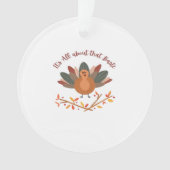 All About That Baste Sloth Classic Whimsical Style オーナメント (正面)