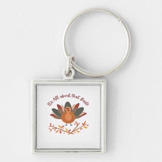 All About That Baste Sloth Classic Whimsical Style キーホルダー (正面)