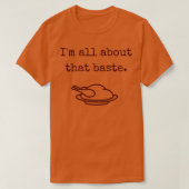 All About That Baste Tシャツ (デザイン正面)