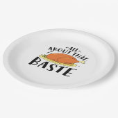All About That Baste Thanksgiving Day Creative Des ペーパープレート (アングル)