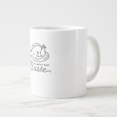 All About That Baste Thanksgiving Minimal Design ジャンボコーヒーマグカップ (正面右)