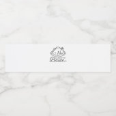 All About That Baste Thanksgiving Minimal Design ペットボトルラベル (シングルラベル)