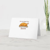 All About That Baste Thanksgiving Trendy Aesthetic カード (正面)