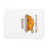 All About That Baste Thanksgiving Trendy Aesthetic マグネット (横)