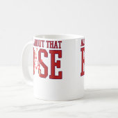 All About That Cheerleadings コーヒーマグカップ (正面左)