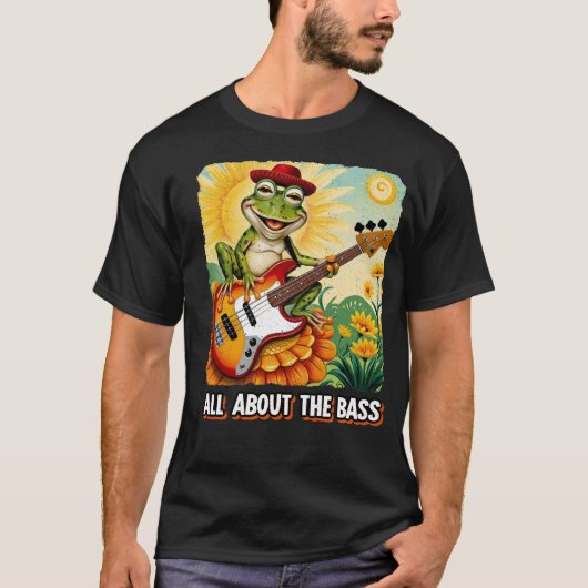 AlL ABOUT THE BASS Tシャツ (正面)
