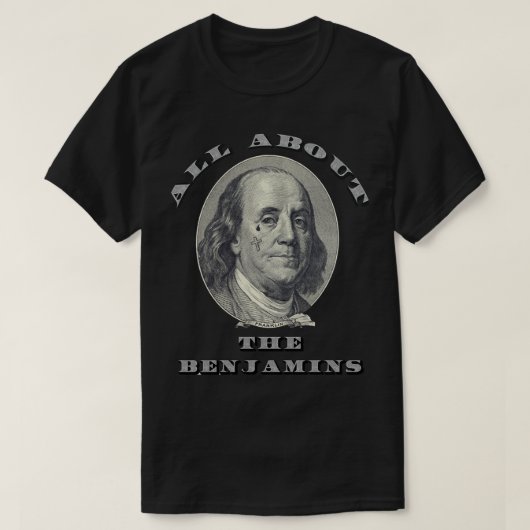 All About The Benjamins Essential T-Shirt Tシャツ (デザイン正面)