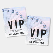 All Access Event VIP バッジ (正面＆裏面)